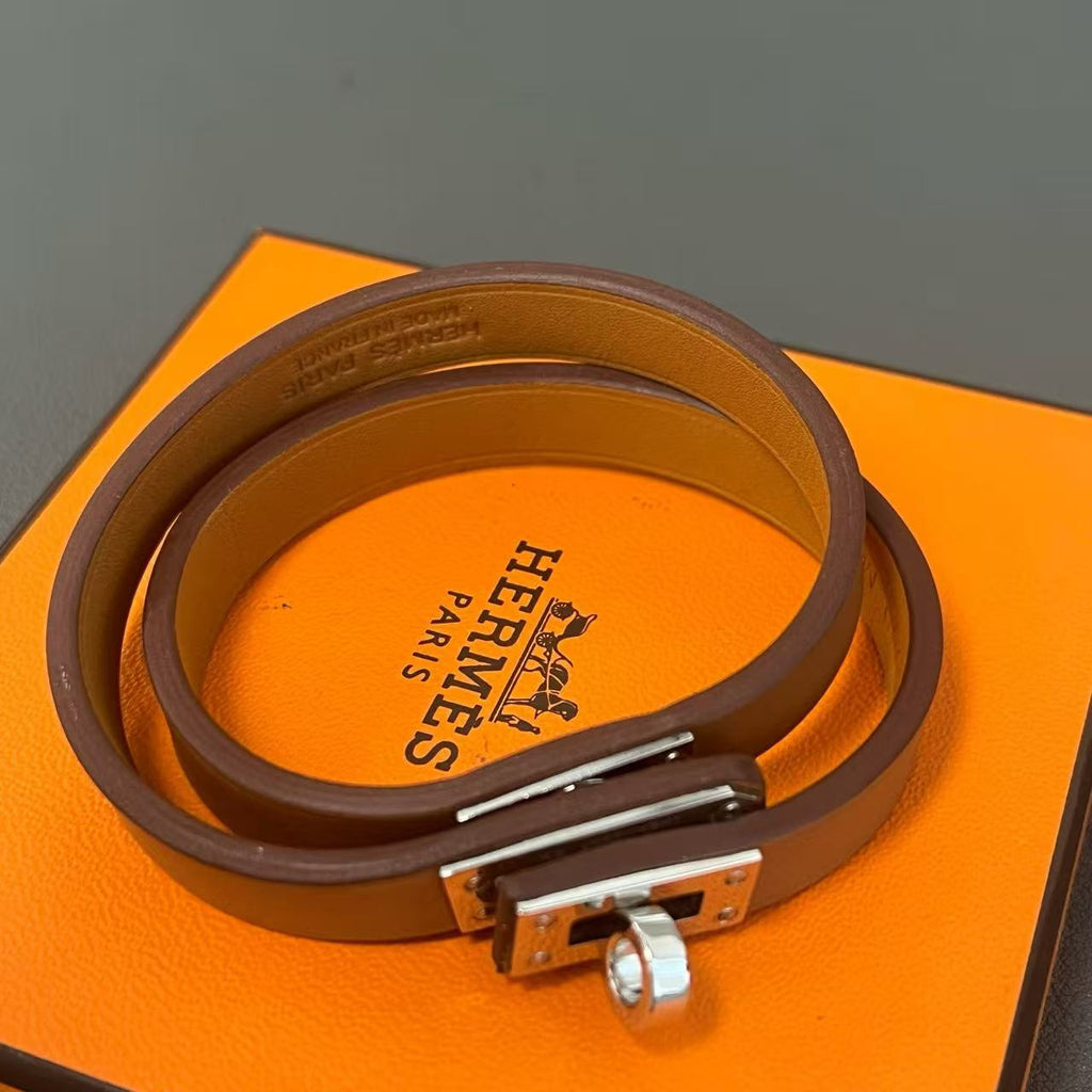 Kelly Double Tour Bracelet Box Calf Leather Twins LDJ4227