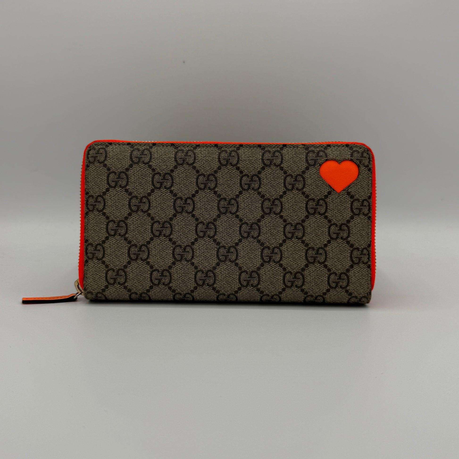 GG Supreme Zip Around Wallet