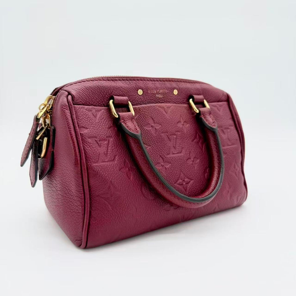 Speedy Bandouliere NM Bag Monogram Empreinte Leather 20