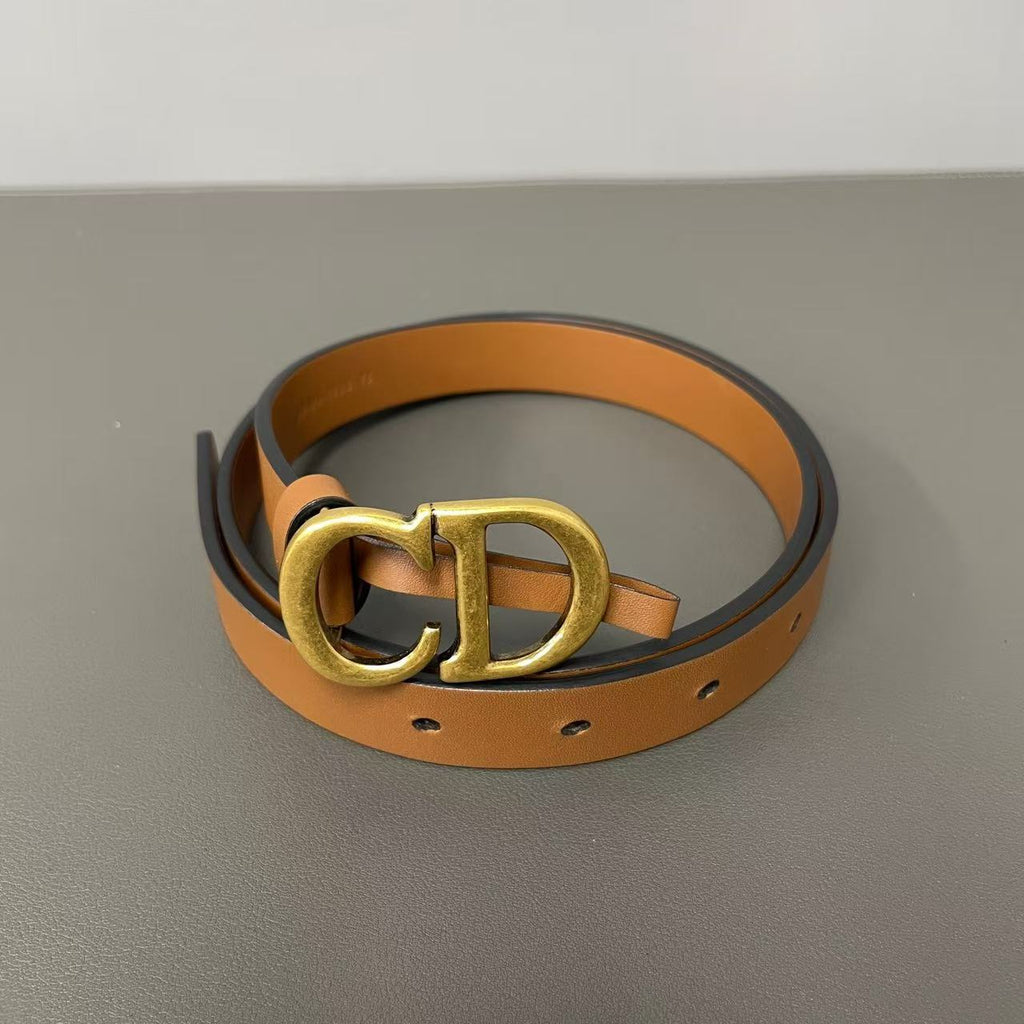 Saddle Belt Leather Thin 75 LDZ0093