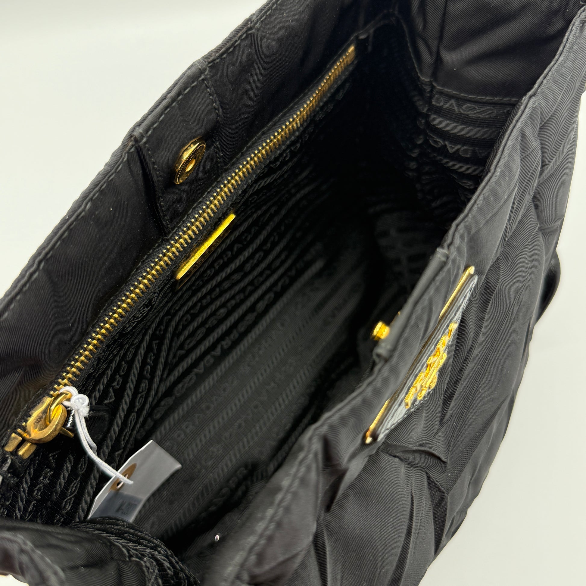Naplak-Trimmed Tessuto Crossbody