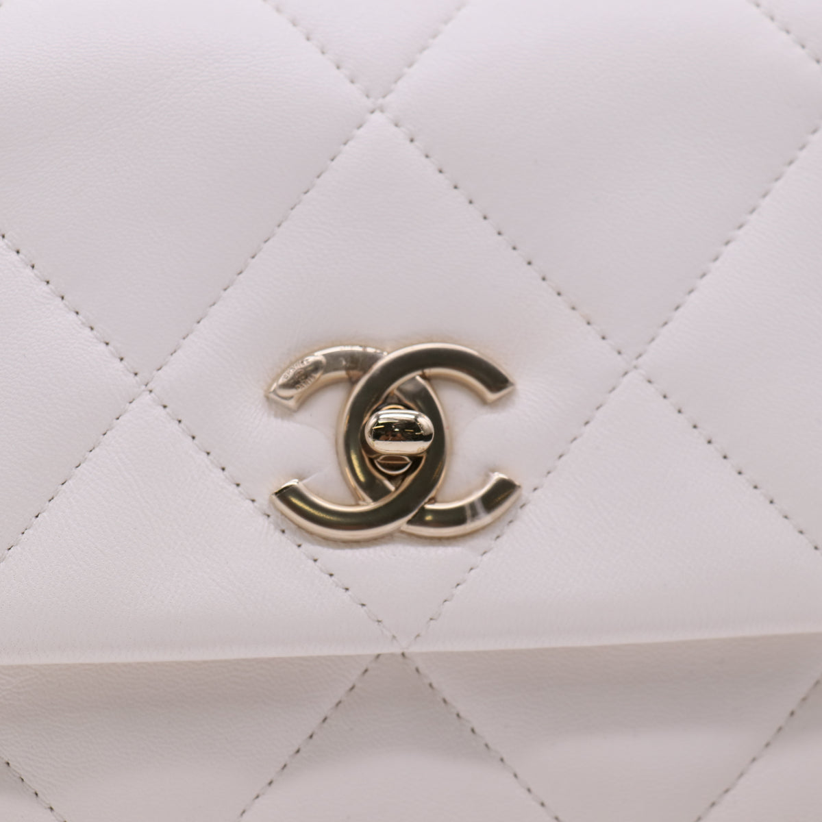 Lambskin Quilted Small Logo Strap Flap Bag Twins LDZ1704