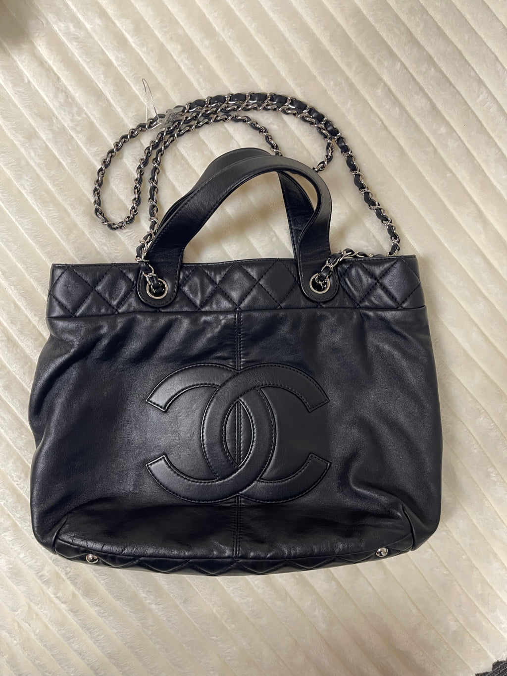 Chanel  CC Large Trianon Tote