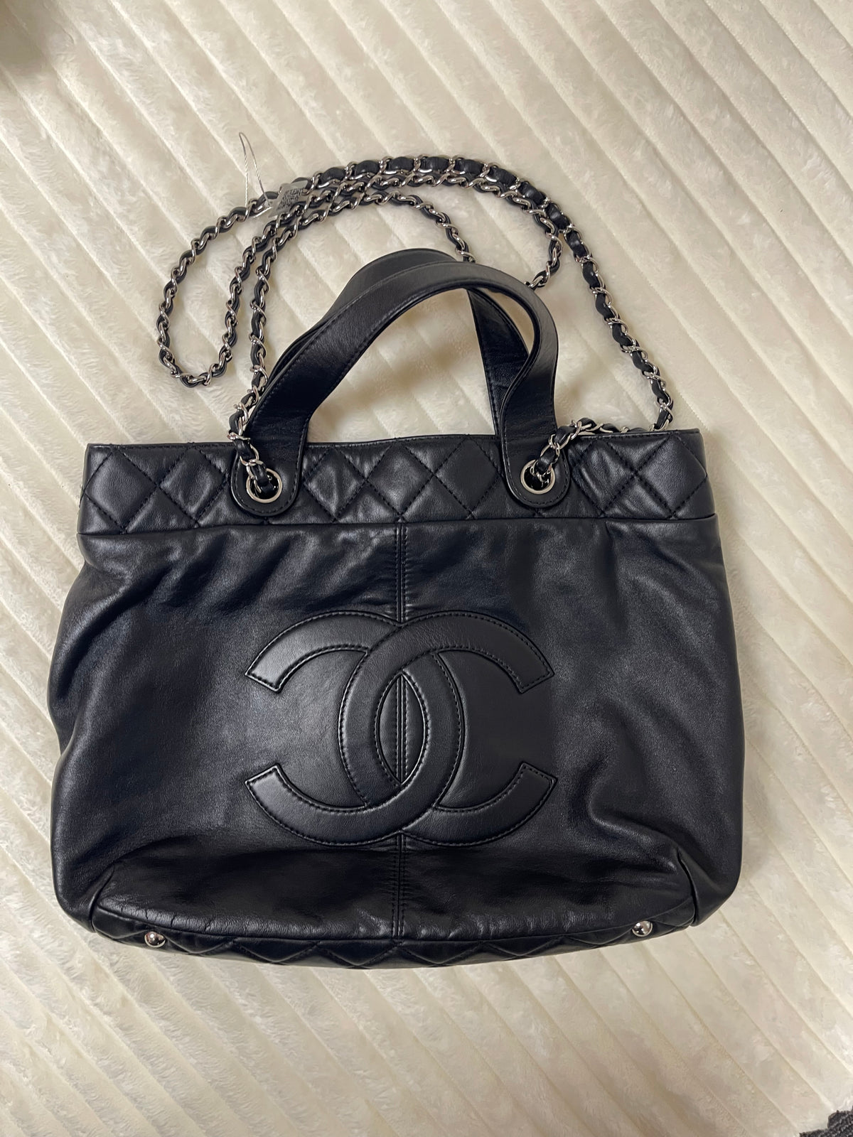 Chanel  CC Large Trianon Tote