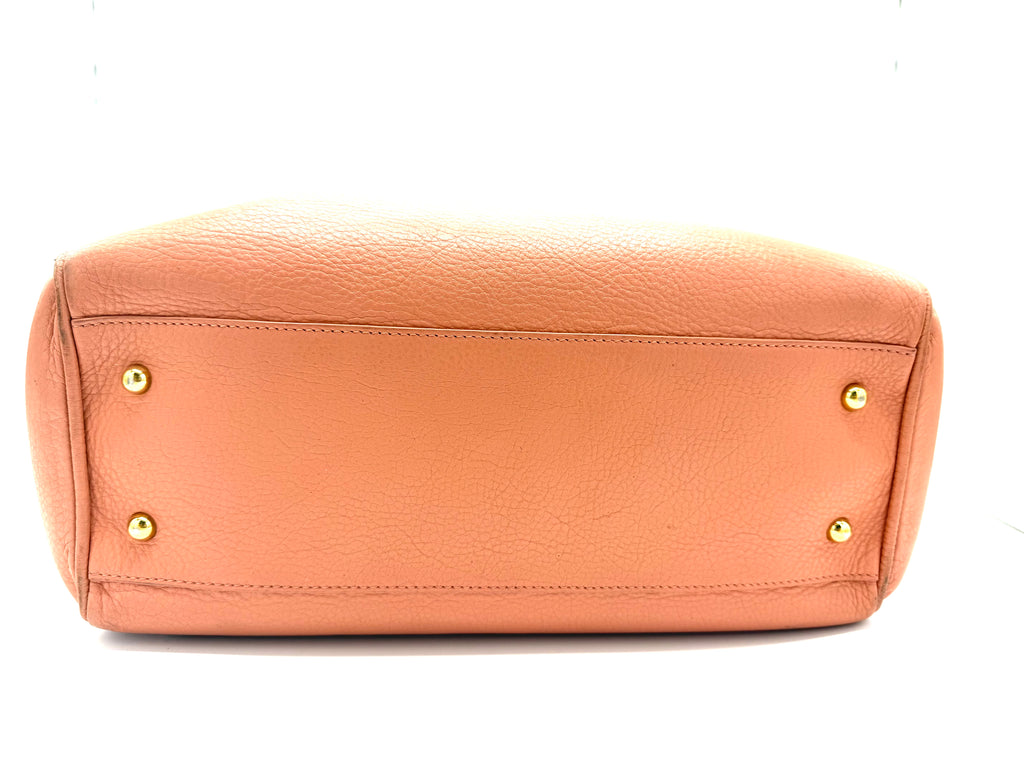 T Shopper leather tote