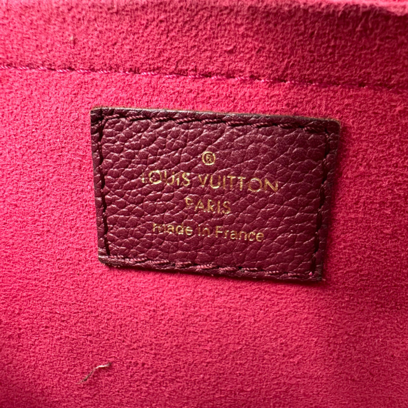 Louis Vuitton Saint Sulpice Handbag Monogram Empreinte Leather PM