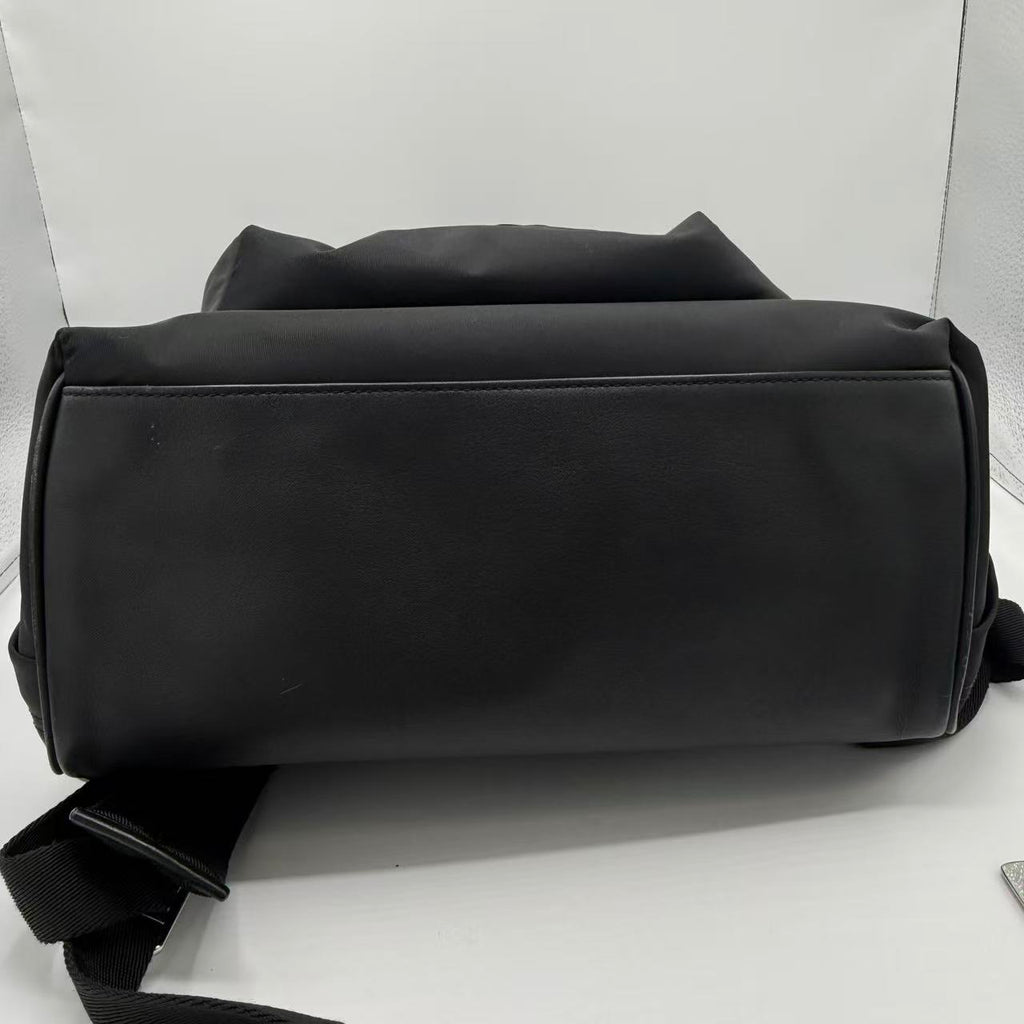 Black Nylon Backpack