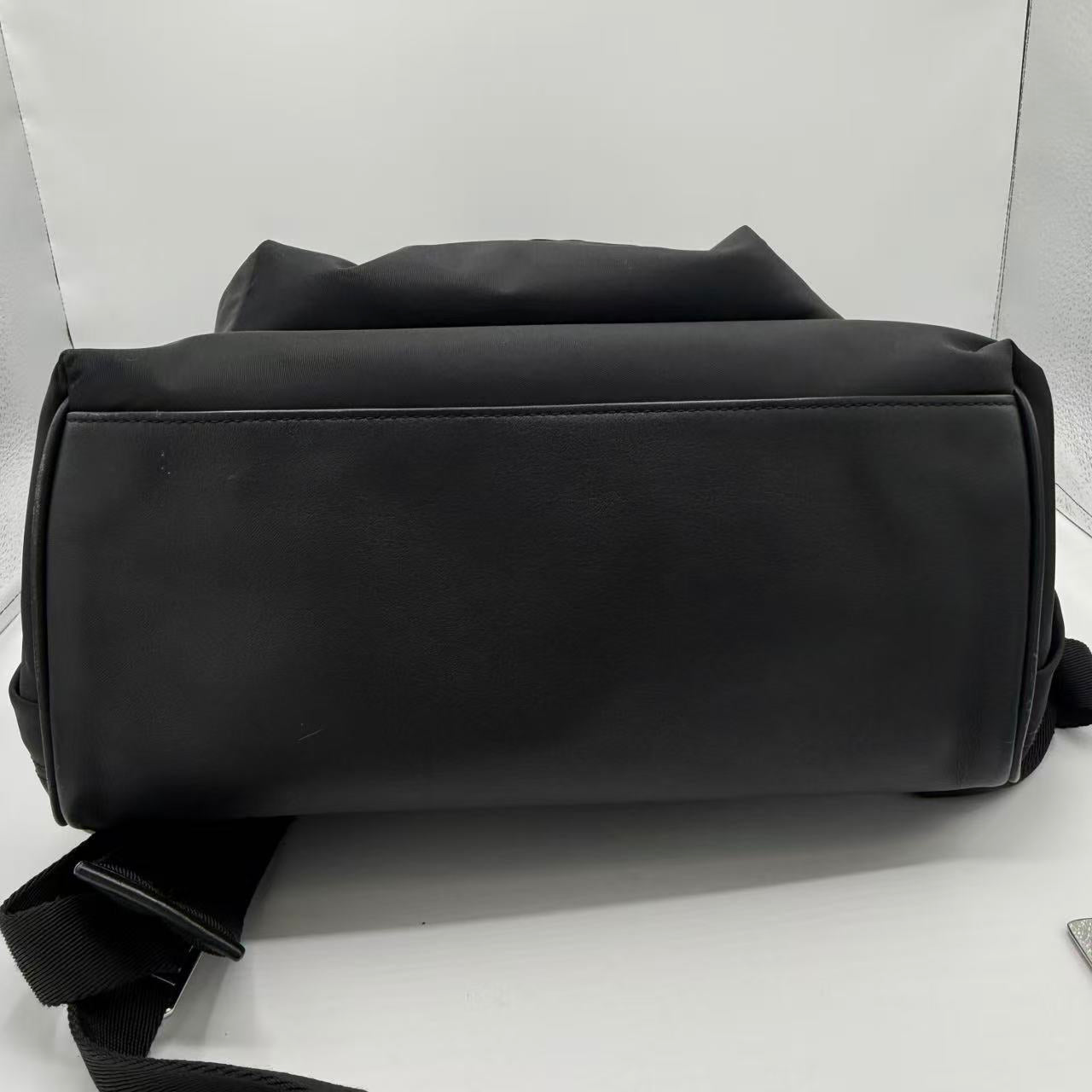 Black Nylon Backpack