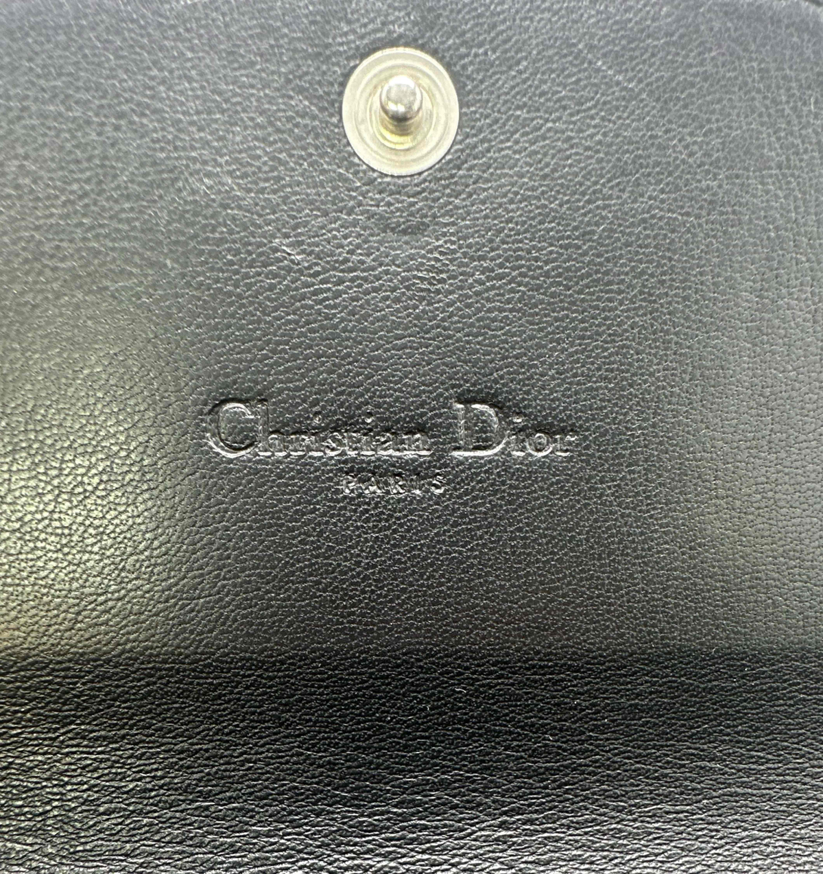Christian Dior Oblique Monogram Canvas Continental Flap Wallet W23242