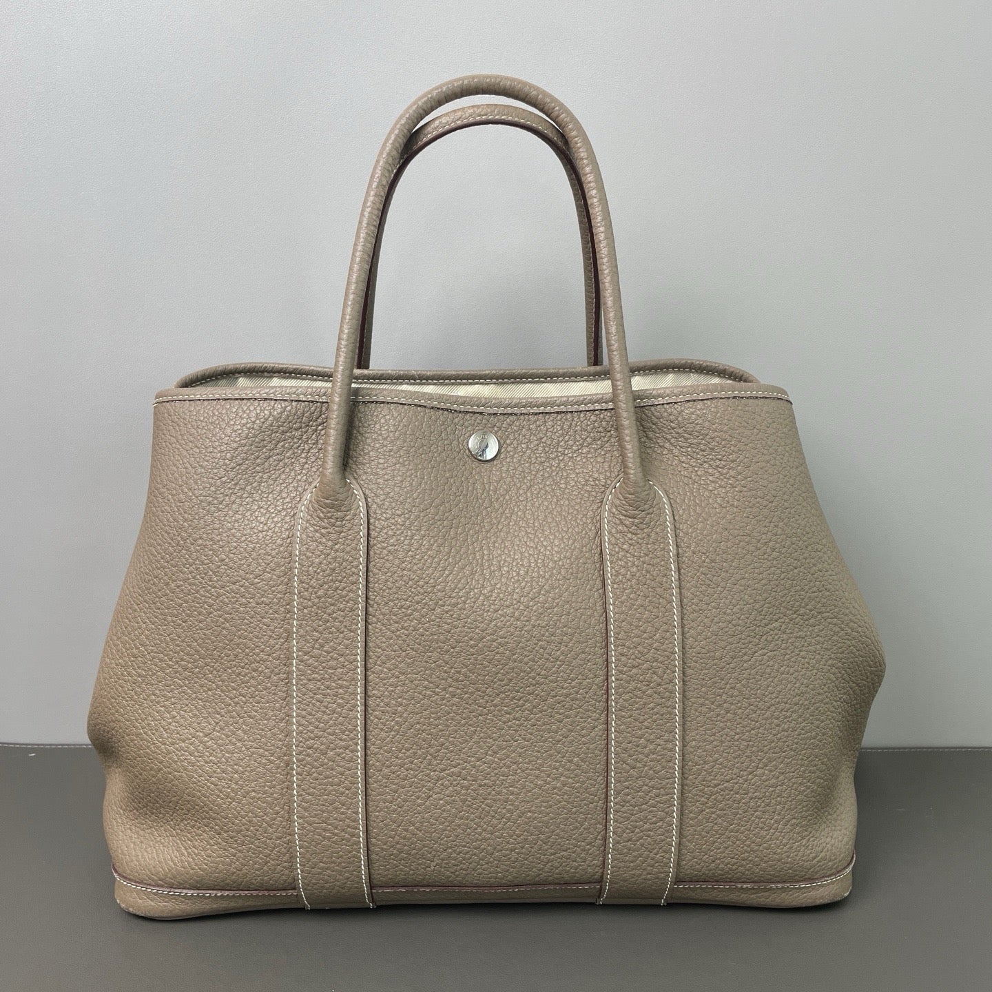 Hermes Garden Party 36 Etoupe Negonda Twins LDJ3199