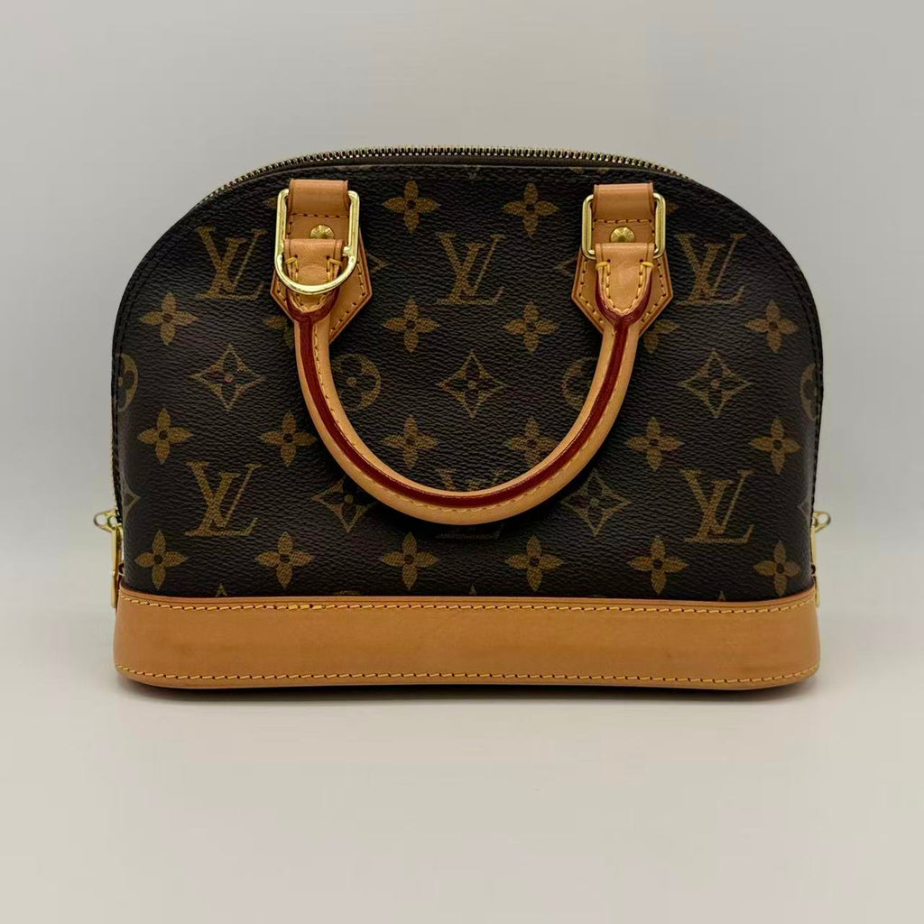 Alma Handbag Monogram Canvas BB