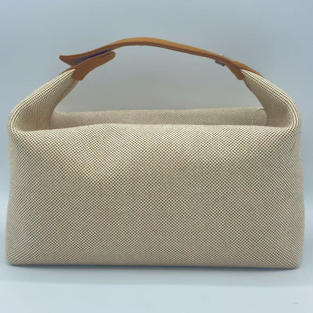 Hermès Toile Bride-A-Brac Cabriole Travel Case