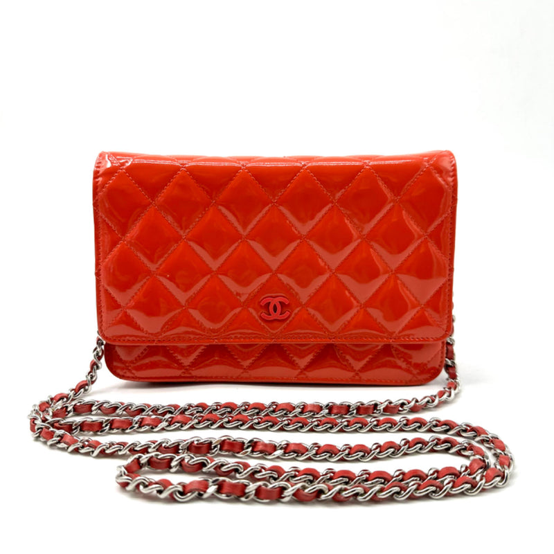 Chanel Wallet on Chain Quilted Patent