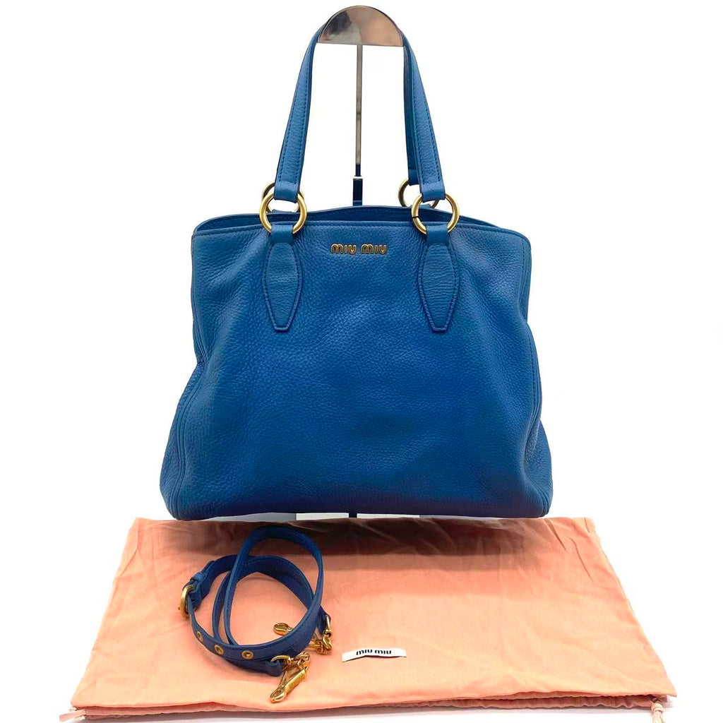 Vitello leather handbag