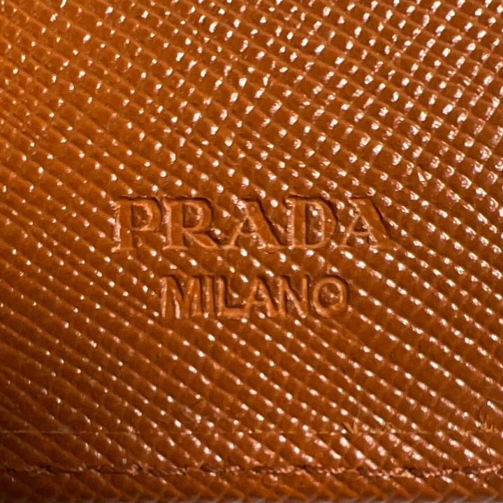 Prada Large Saffiano Leather Continental Flap Wallet W23305