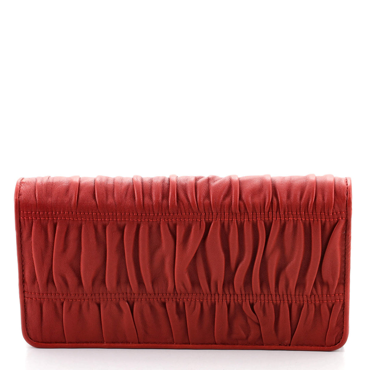 Chain Wallet Crossbody Nappa Gaufre Twins