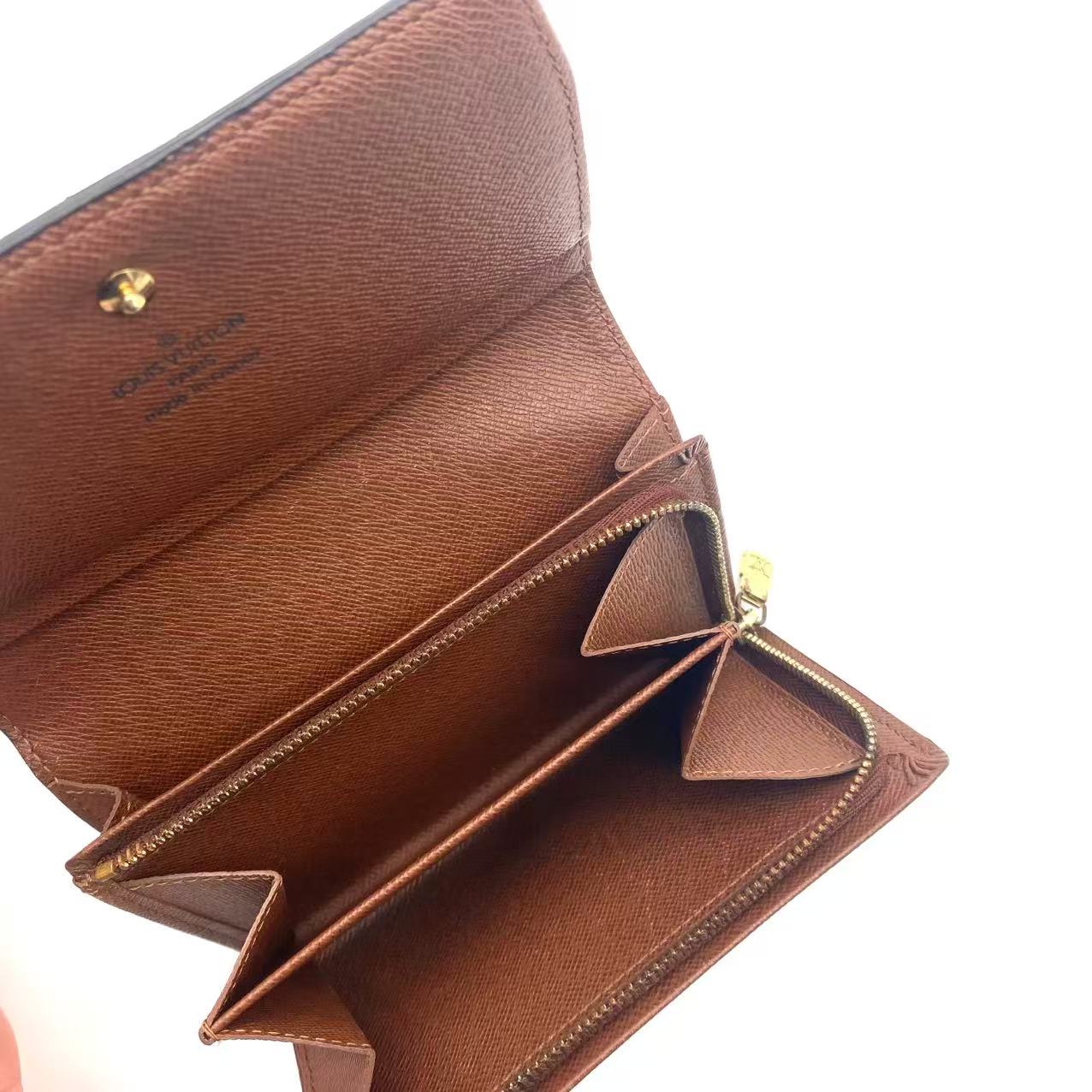 Portefeiulle Tresol Bill Compartment Coin Pocket Bi-Fold wallet