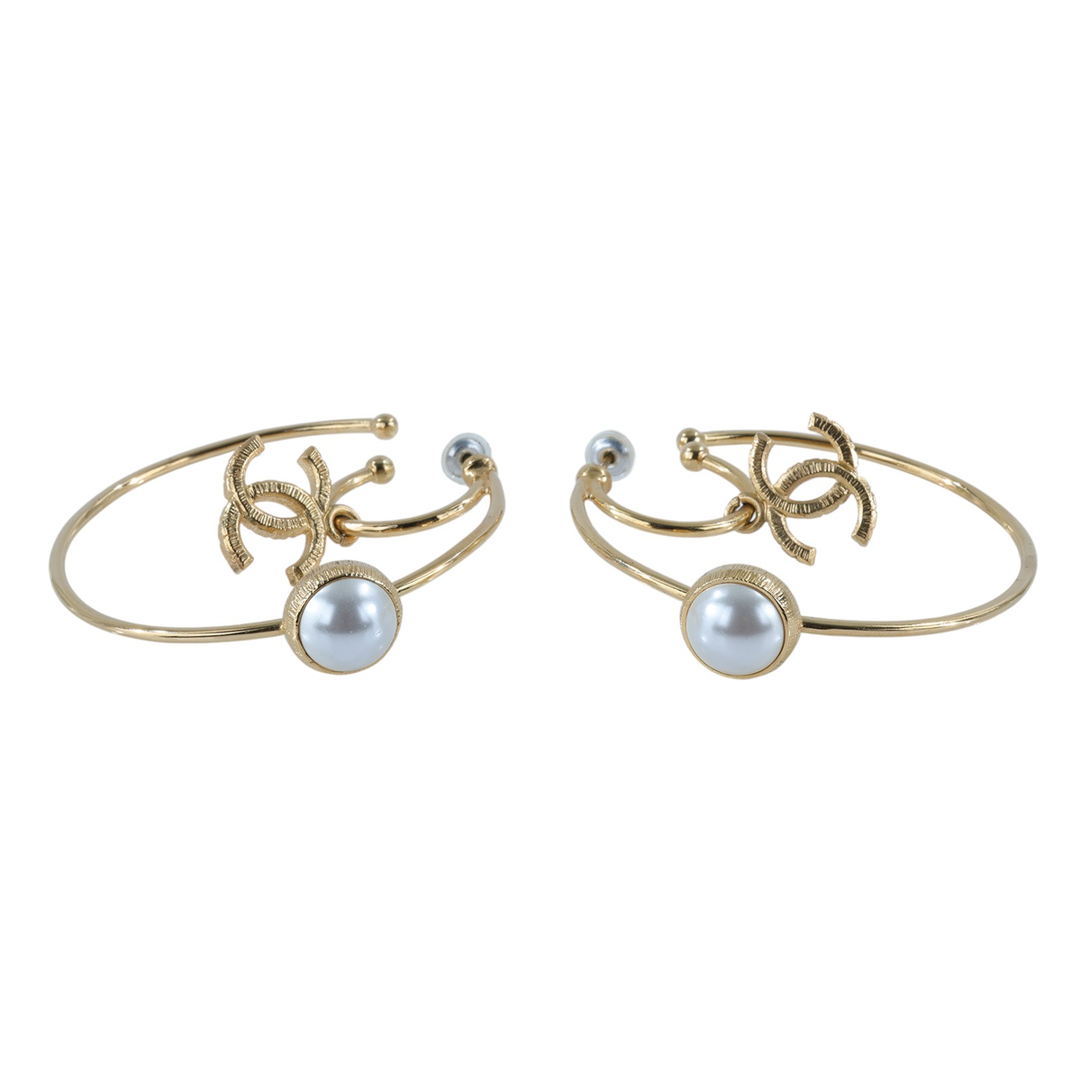 Chanel CC double earrings Twins LDJ6731