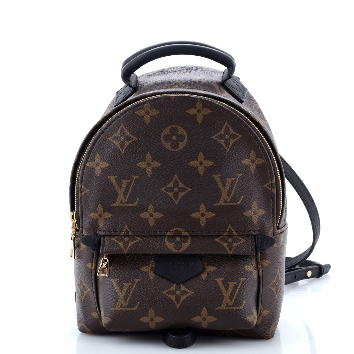 Palm Springs Backpack Monogram Canvas Mini Twins