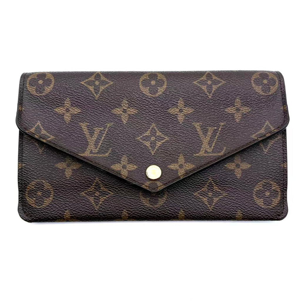 Monogram Jeanne Wallet Rose Ballerine