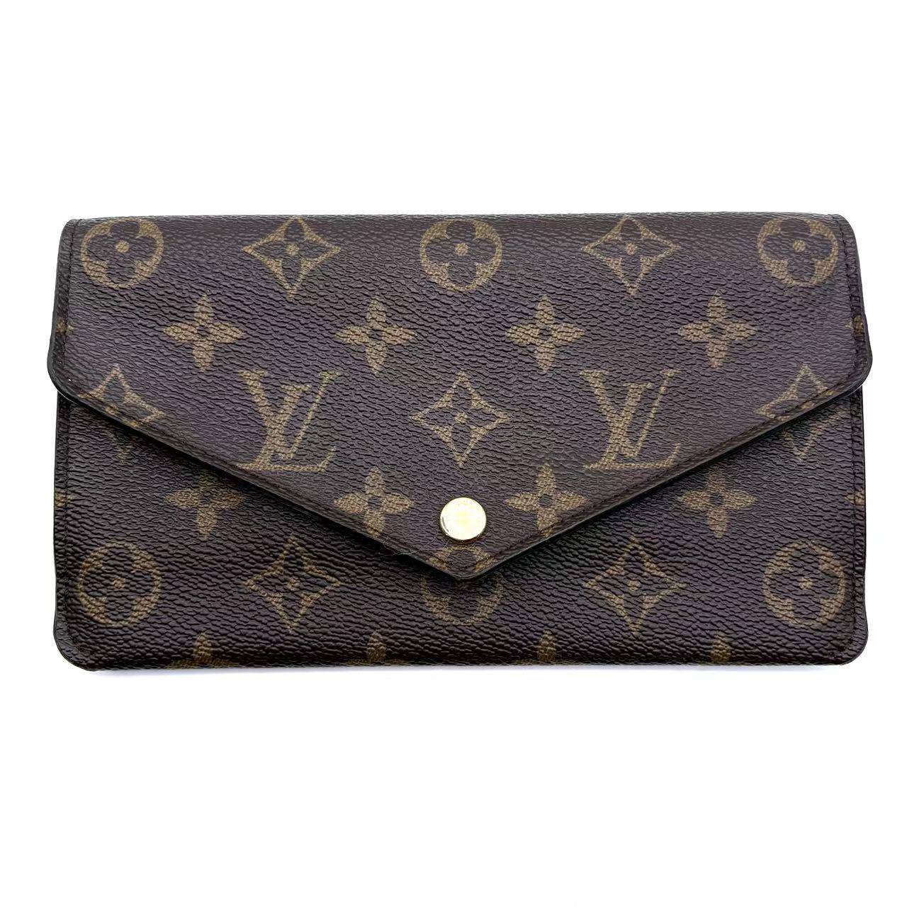 Monogram Jeanne Wallet Rose Ballerine