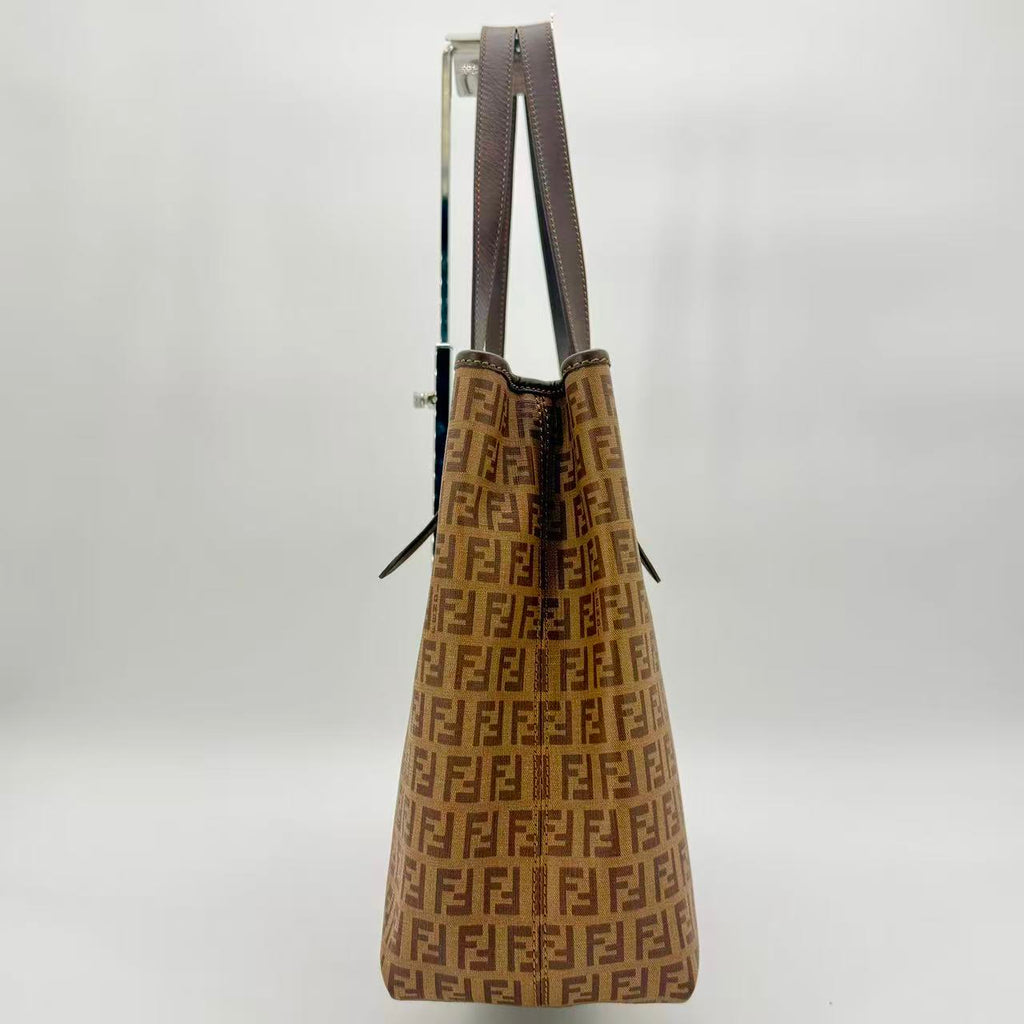Roll Tote Zucca Coated Canvas Medium