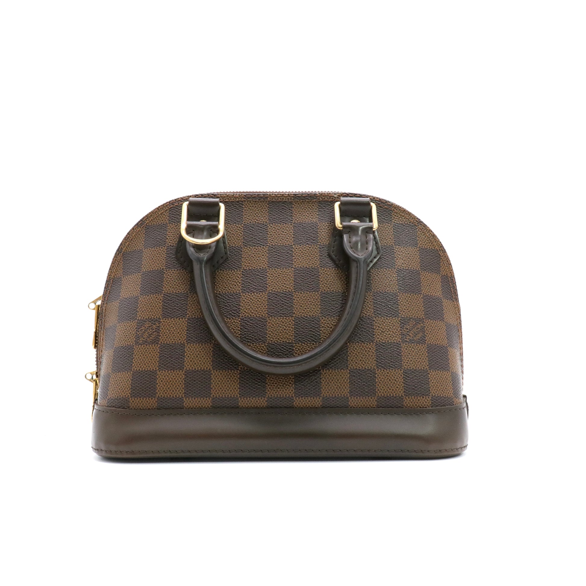 Alma Handbag Damier BB twins