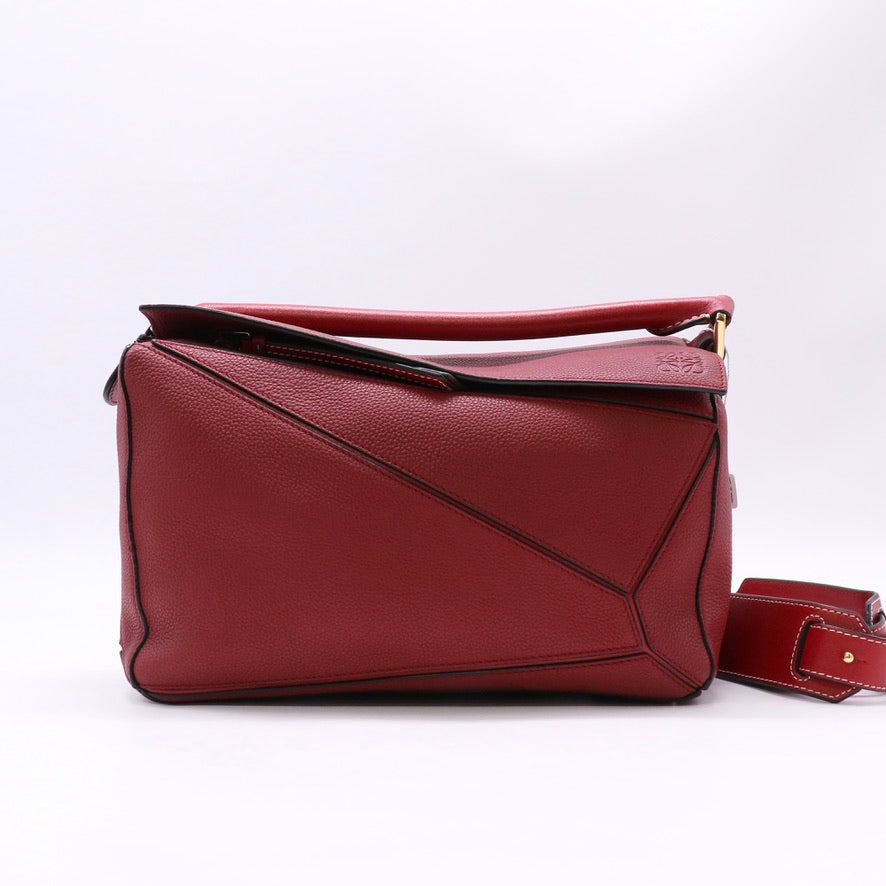 Puzzle Bag Leather Medium Twins LDZ1327