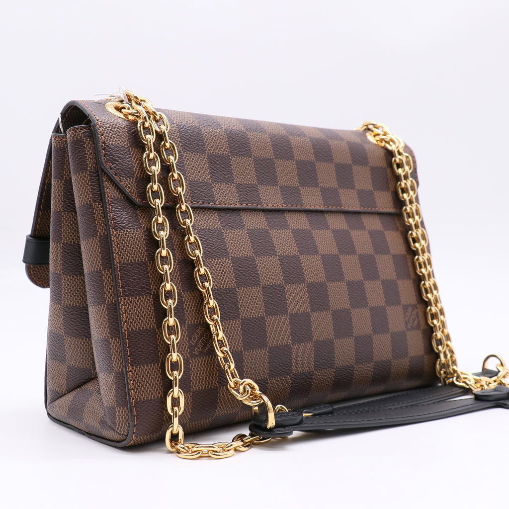 Vavin Handbag Damier with Leather Twins LDZ393