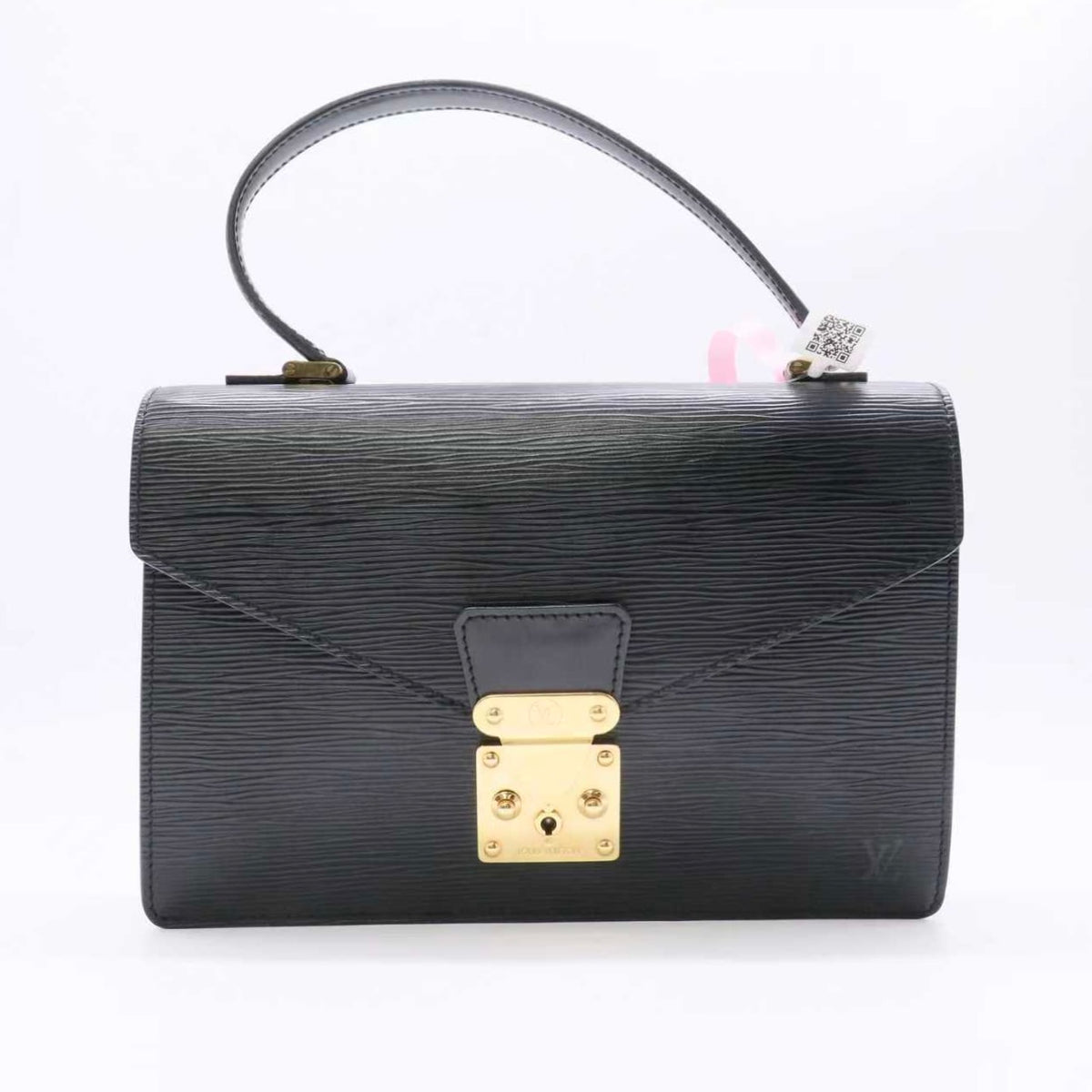 Louis Vuitton Black Epi Leather Monceau 28 Bag Twins LDJ6223