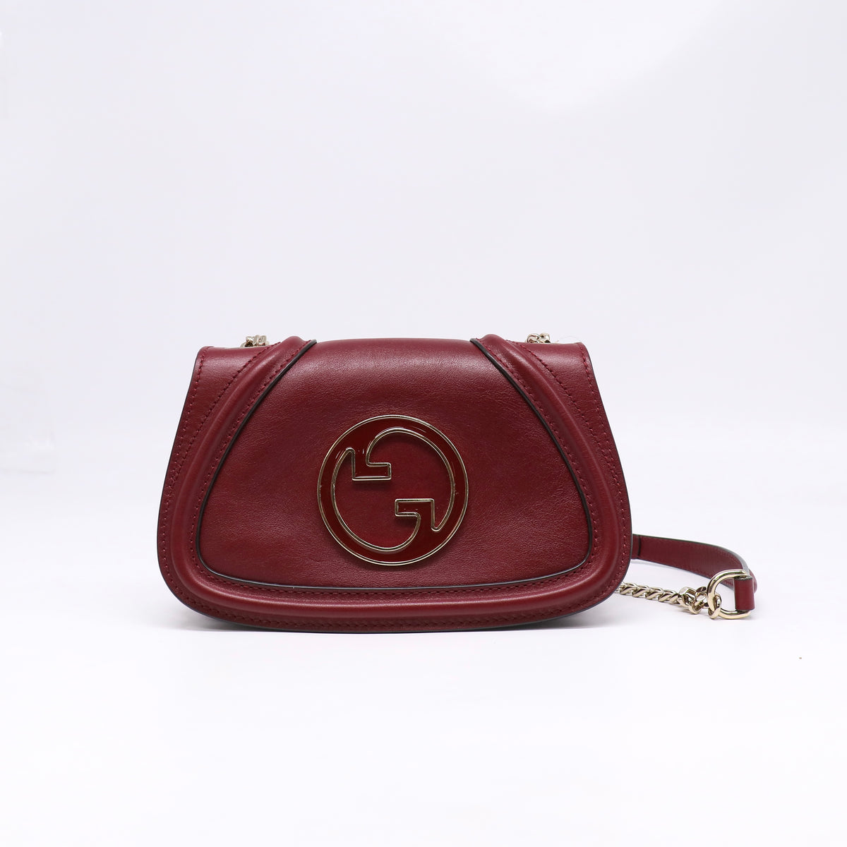 Leather Small Blondie Chain Shoulder Bag Twins LDJ6763