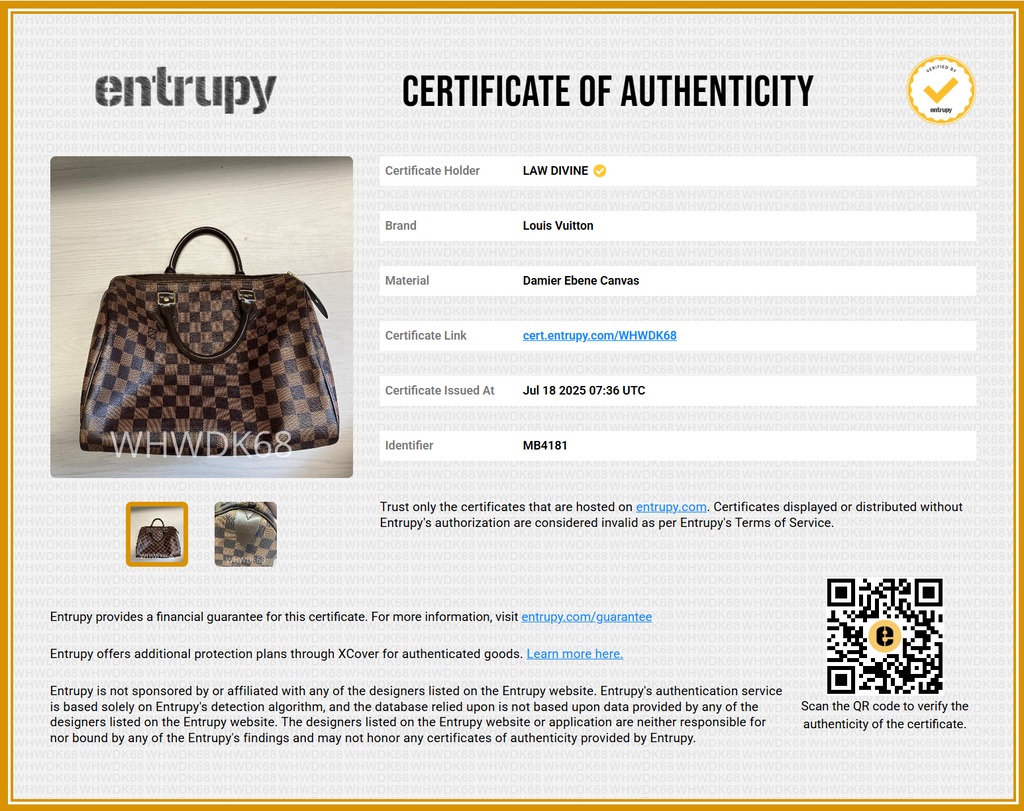 Damier Ebene Speedy 30 twins