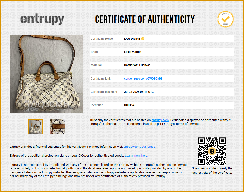 Damier Azur Speedy 30