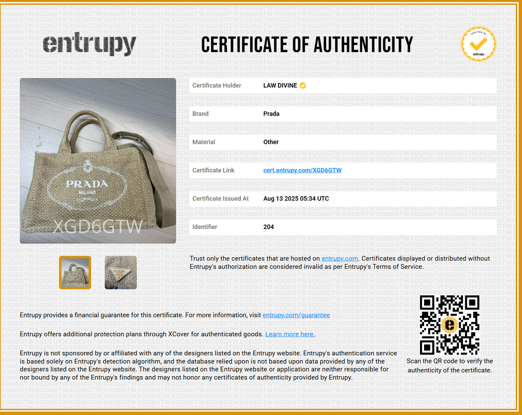 Canapa Hand Bag Canvas Beige