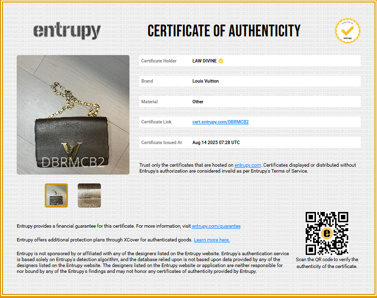 Chain Louise Clutch Leather MM