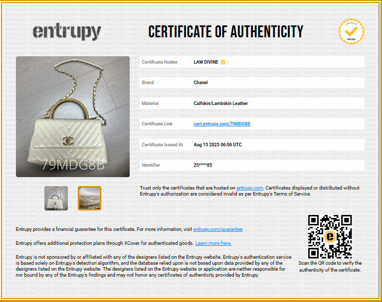 Coco Top Handle Bag Chevron Calfskin Medium