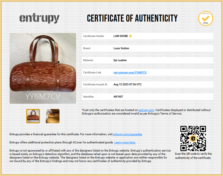 Soufflot Handbag Epi Leather