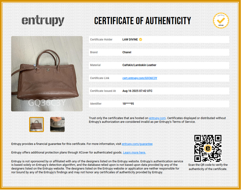 Chanel Cerf Executive Tote Leather Medium