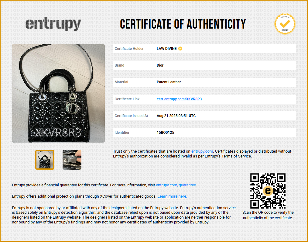 Lady Dior Bag Cannage Quilt Patent Medium