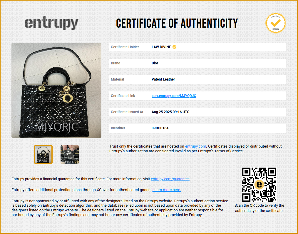 Lady Dior Bag Cannage Quilt Patent Large