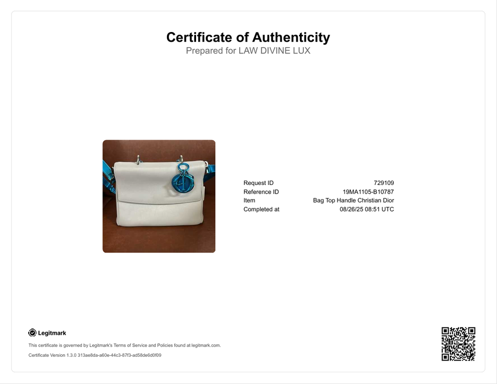 Be Dior Bag Smooth Leather Small