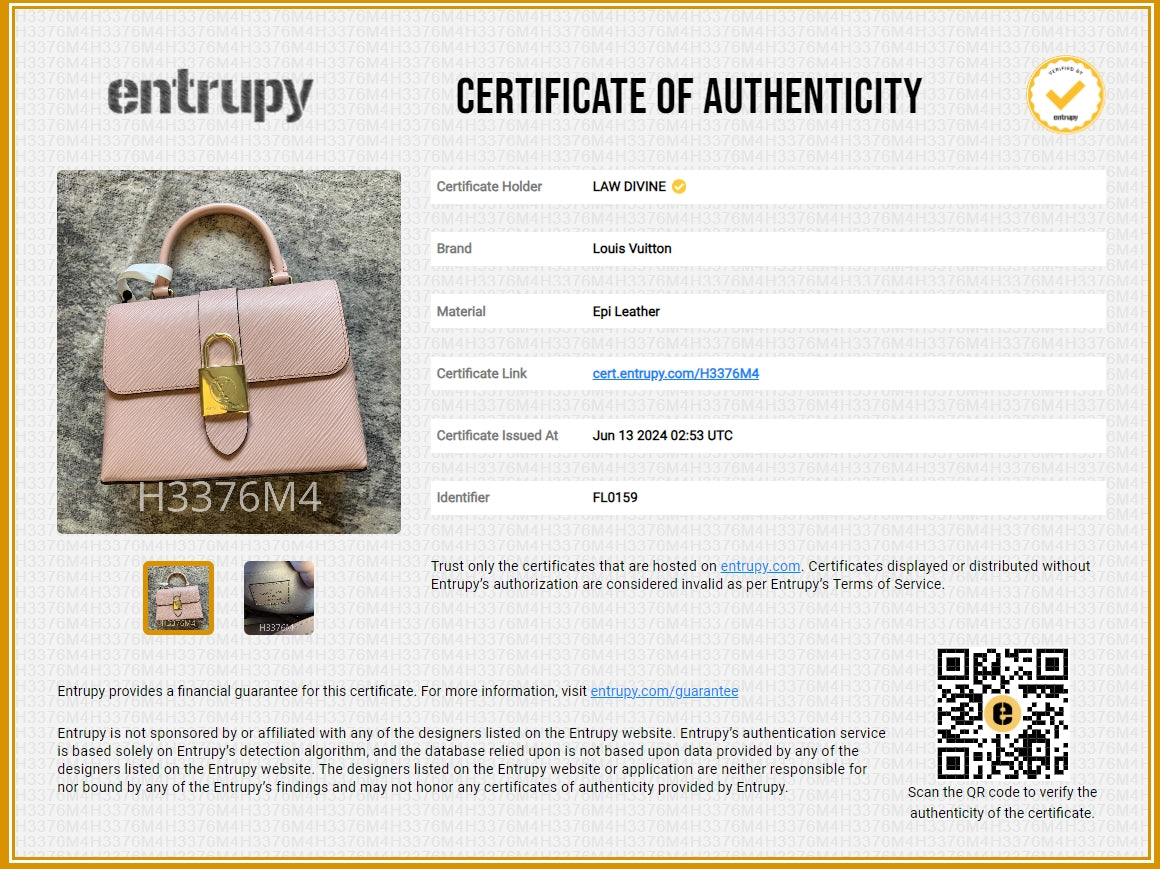 Louis Vuitton Locky Handbag Monogram Canvas with Leather BB