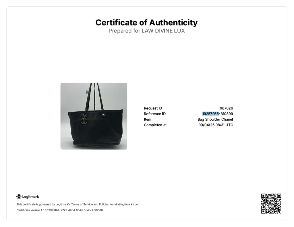 Fever Tote Quilted Caviar Medium