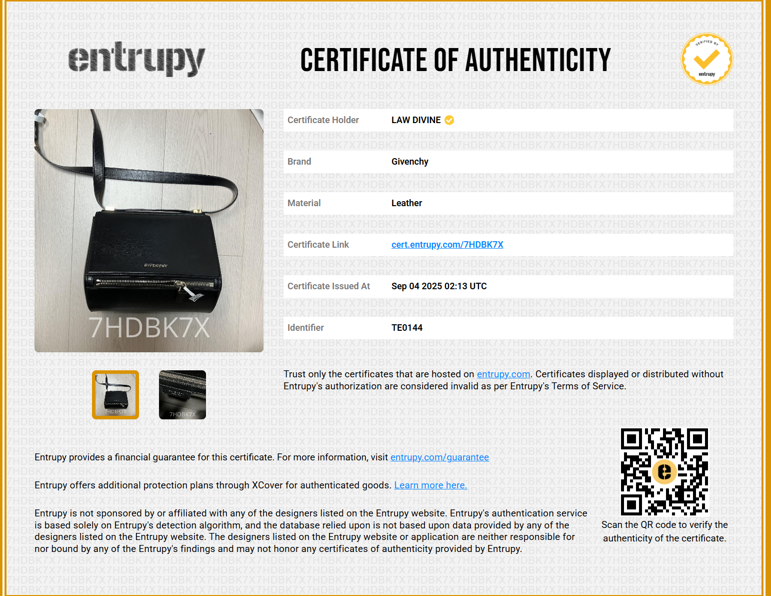 Pandora Black Grained Leather Pandora Box Medium Shoulder Bag Gisel