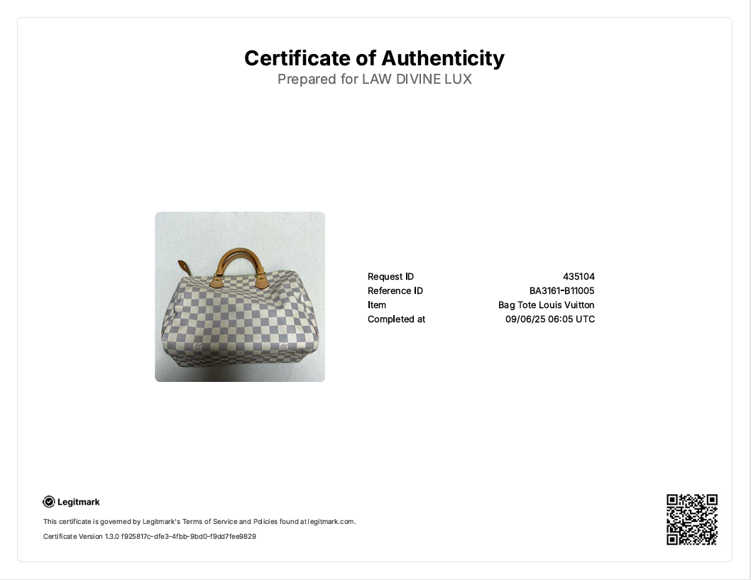 Damier Azur Speedy Bandouliere 30
