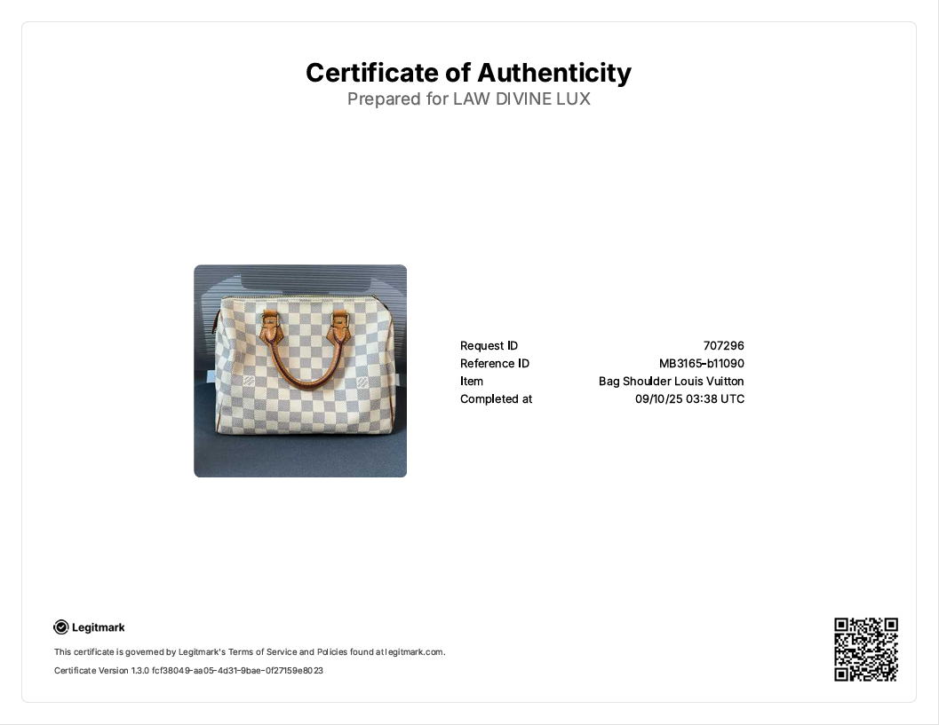 Speedy Bandouliere Bag Damier 25