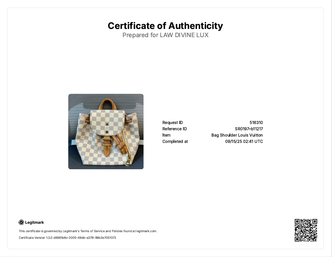 Sperone Backpack Damier BB