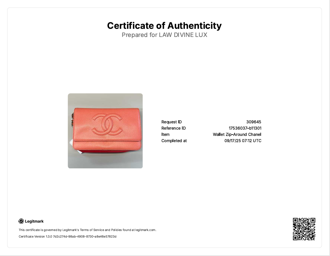 Timeless Wallet on Chain Caviar