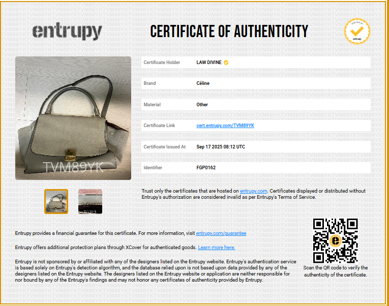 Trapeze Handbag Crocodile Embossed Nubuck Medium