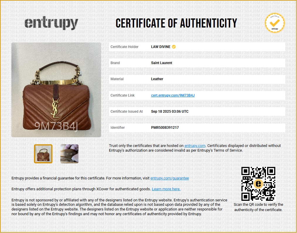 Calfskin Matelasse Chevron Monogram Medium College Bag Brick